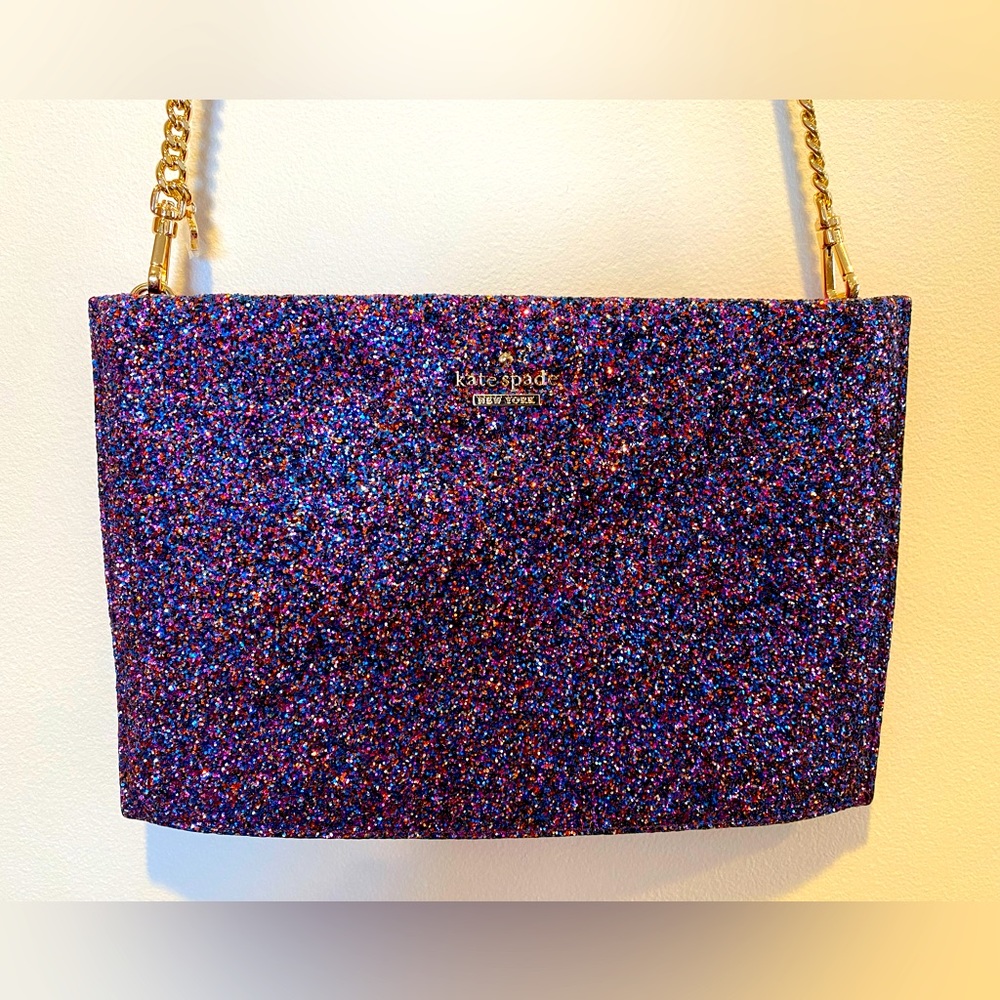 Kate Spade: Cameron Street Glitter Sima Crossbody with COA